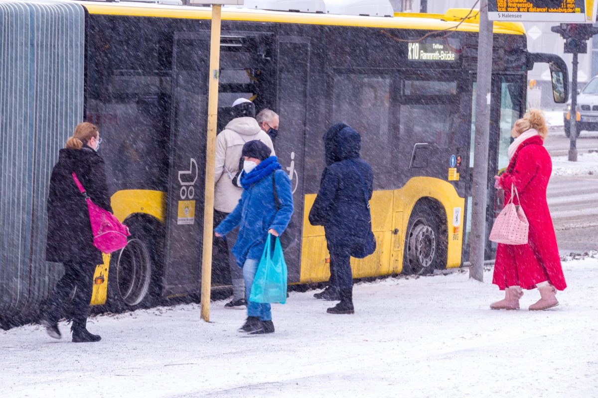 Chaos bei der BVG in Berlin.