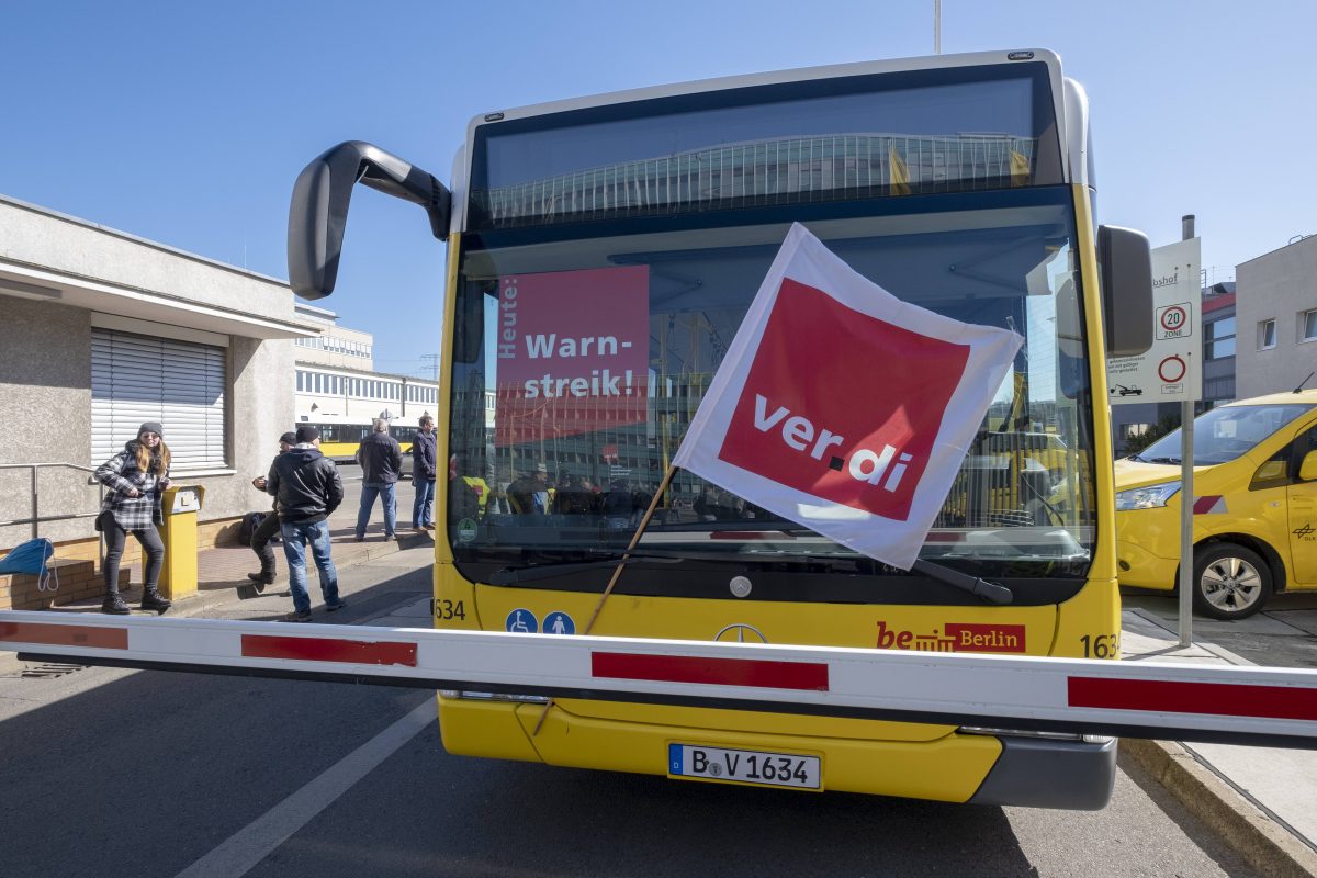 BVG: Streik Bei U-Bahn, Bus Und Tram - Alles Steht Anderthalb Tage ...