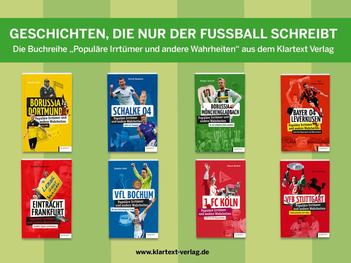 Fußball-Bücher vom Klartext Verlag