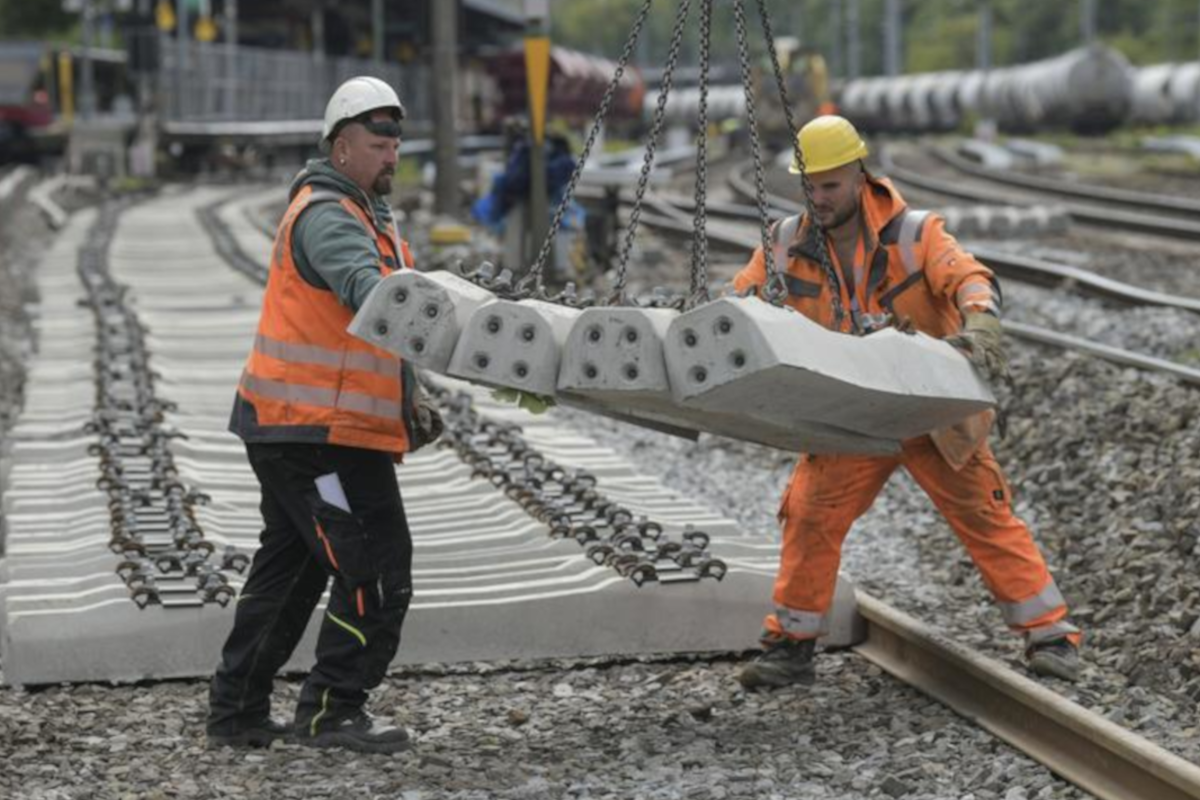 DB kündigt großes Bauprojekt an.