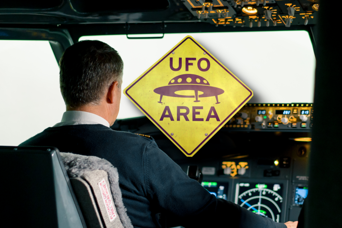 Piloten berichten über Ufo-Sichtungen.