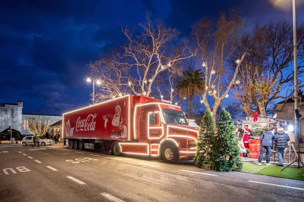 Der Coca Cola Weihnachtstruck