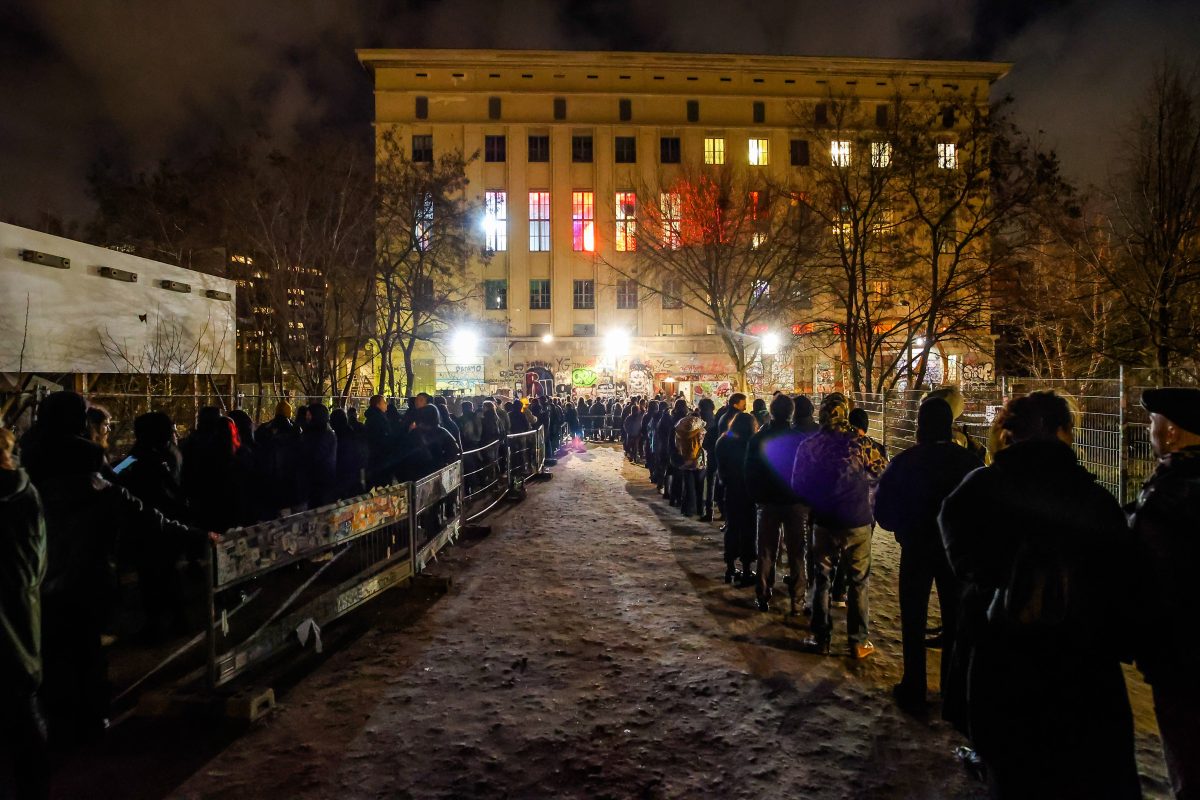 Das Berghain in Berlin