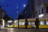 Eine Tram der BVG in Berlin