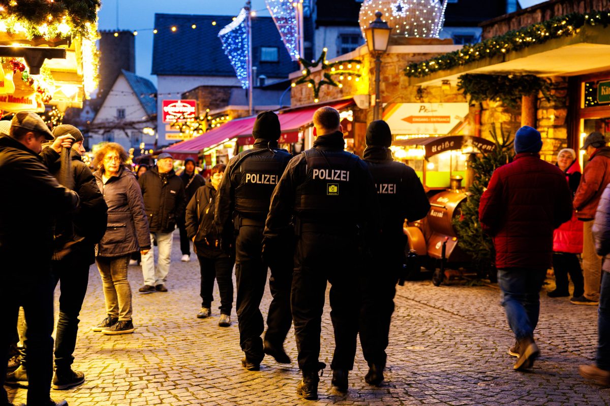 Sicherheit auf dem Weihnachtsmarkt