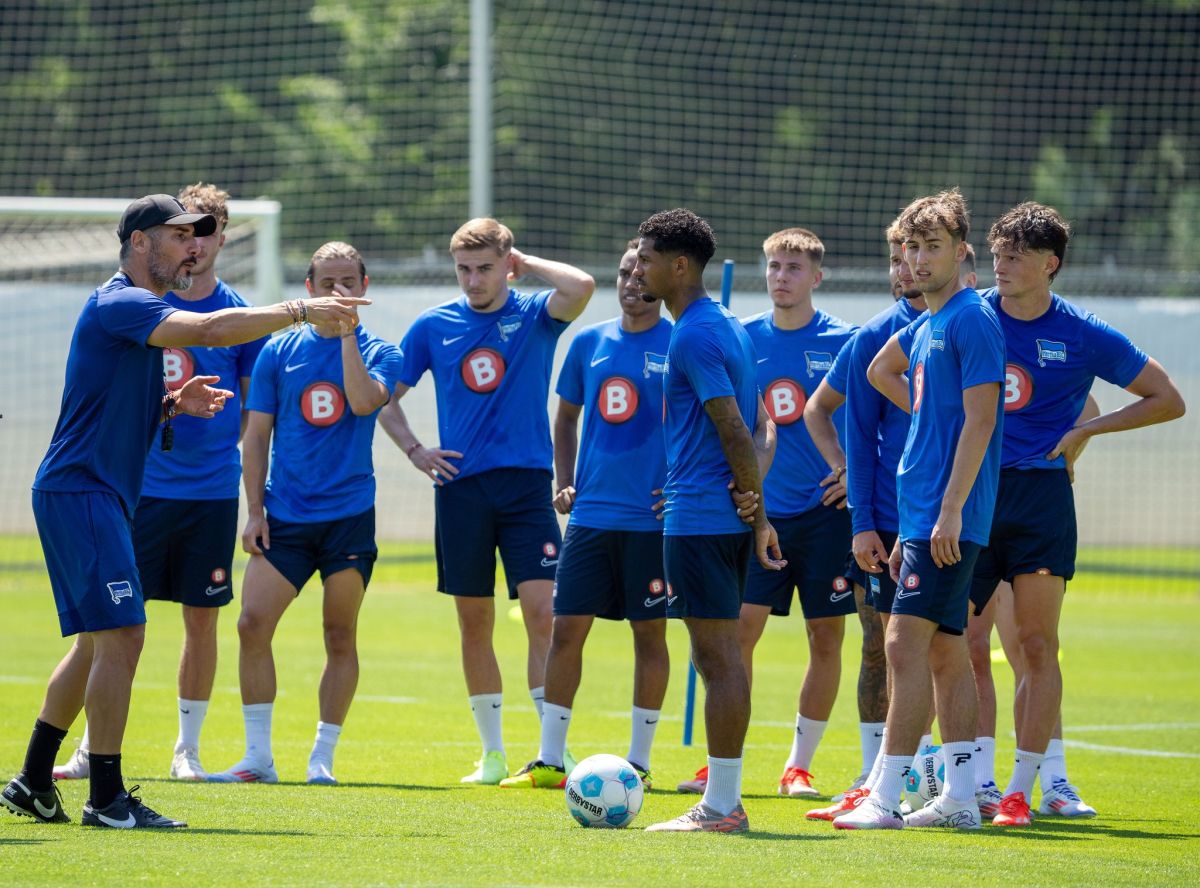 Erstes Teamtraining von Hertha BSC zum Saisonstart